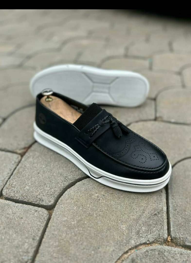 Mocassins en cuir élégants