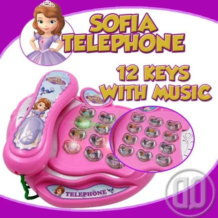 Téléphone éducatif multifonction lumières et sons pour enfan