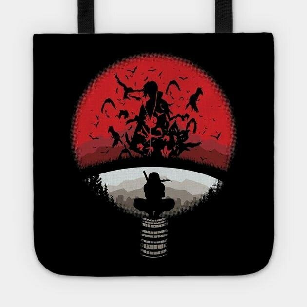Anime Print Tote Bags