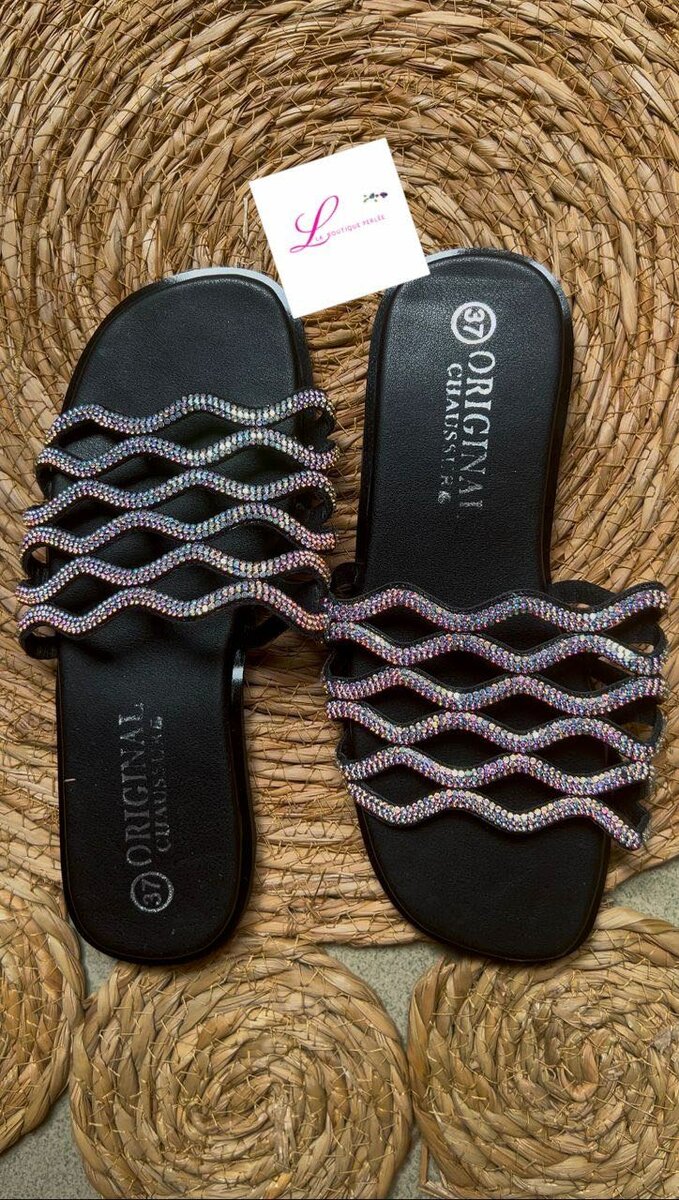 Sandales perlées du Sénégal