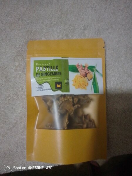 Pastilles de Gingembre Naturel