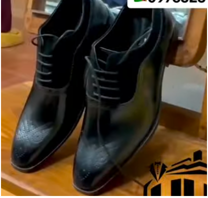 soft leather black shoes