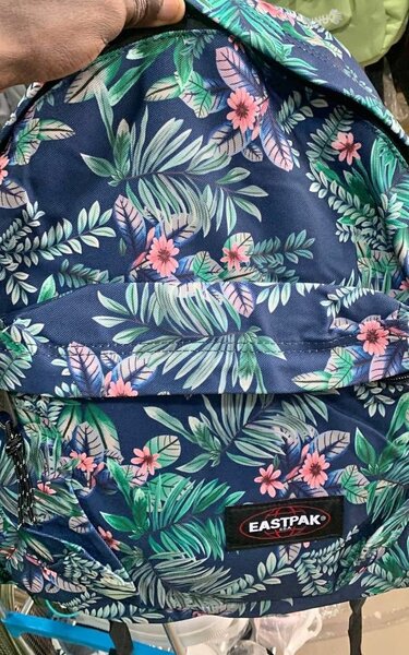 Sac à dos imprimé floral