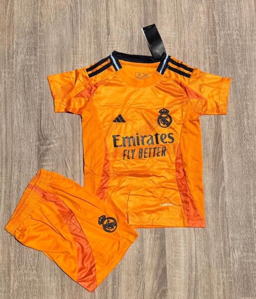 KIDS REAL MADRID AWAY JERSEY 24/25