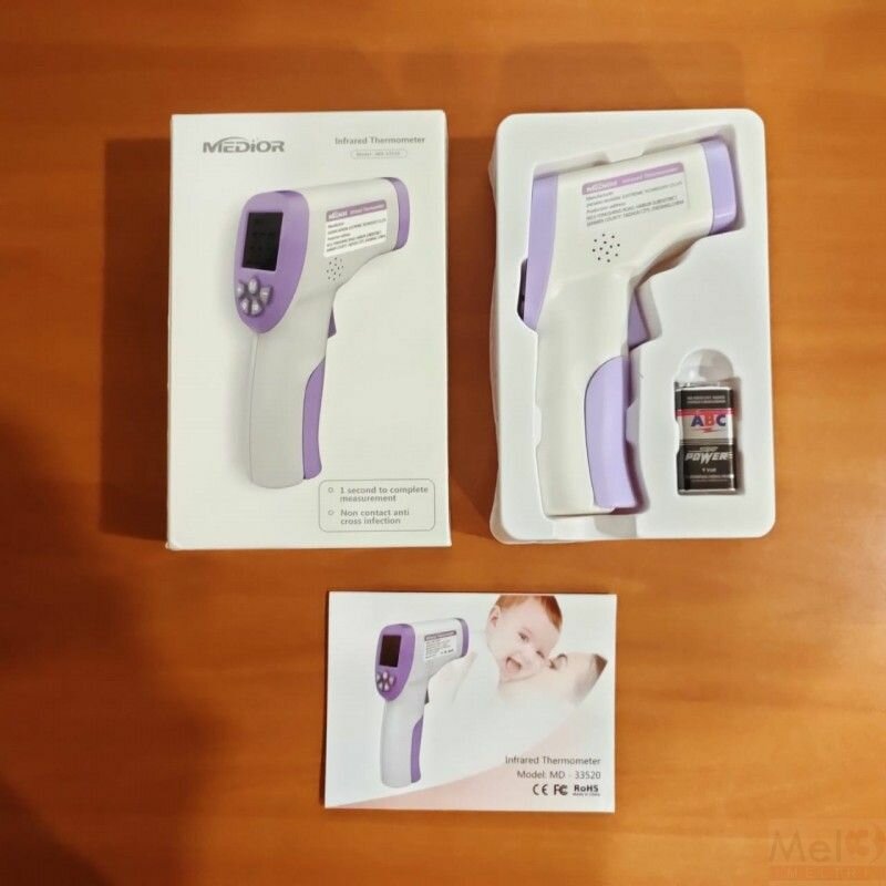 Thermometer Gun forehead skin temperature check kits