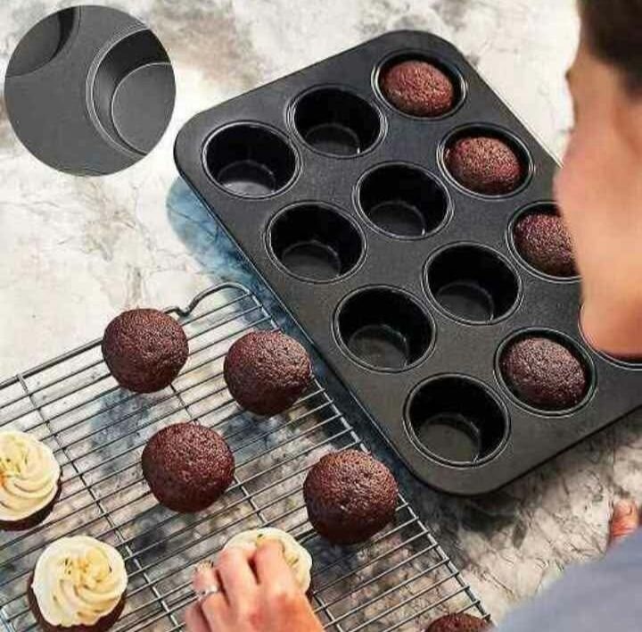 Moule à Muffins Antiadhésif