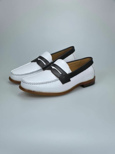 Mocassins élégants en cuir