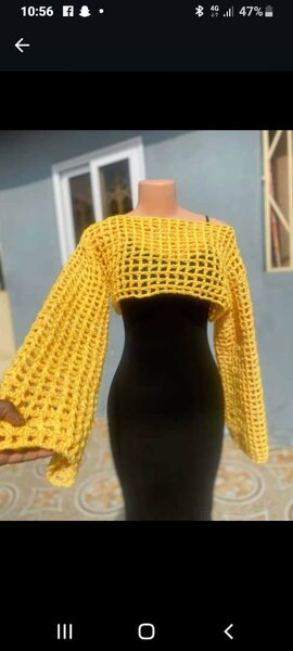 Bolerot crochet tendance