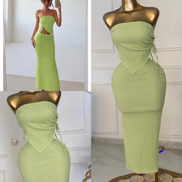 Robe Épaule Asymétrique