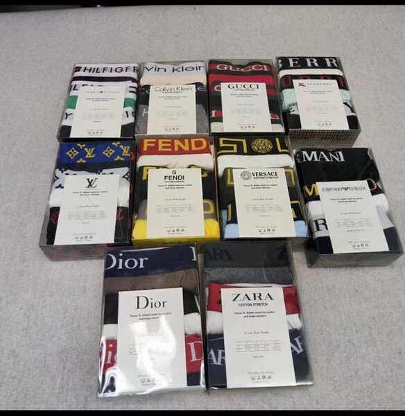 Quality 3in1 branded tight boxers