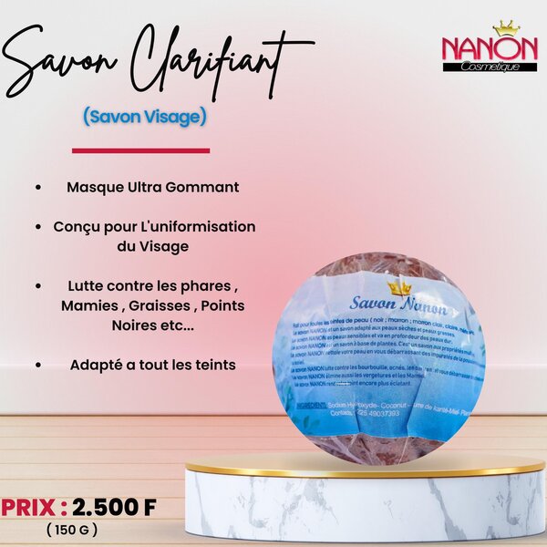 SAVON VISAGE CLARIFIANT