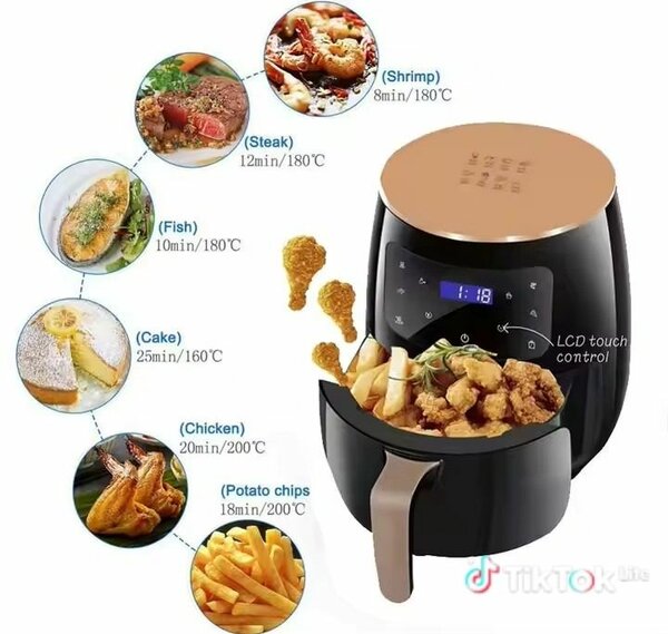 Friteuse sans huile digitale