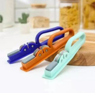 Heavy weight pure nylon plastic knife sharpner
