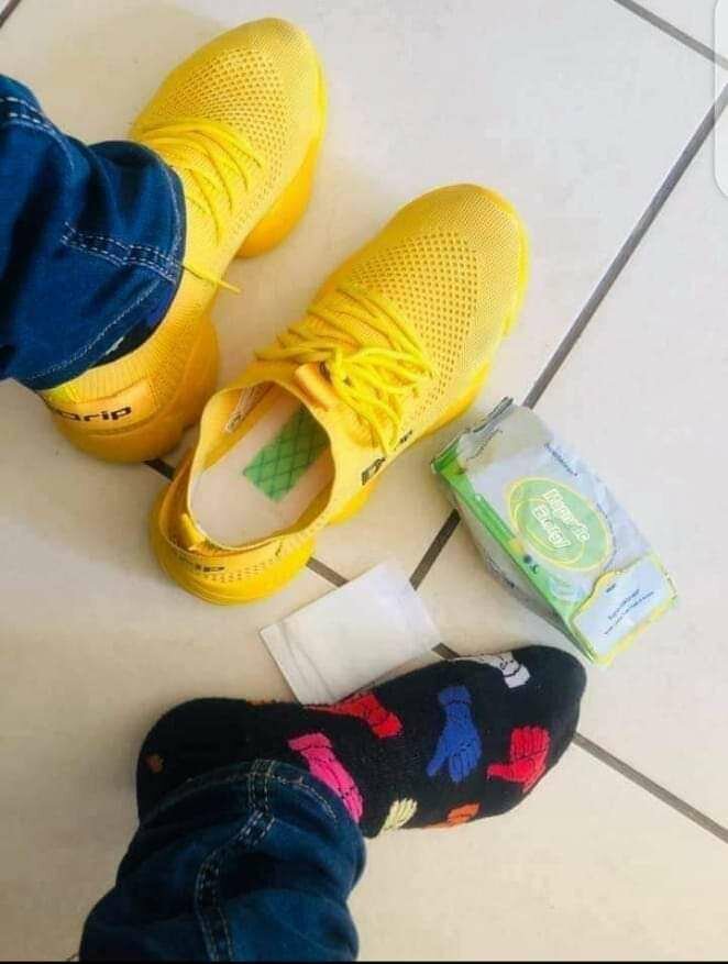 Longrich pantiliners are multi purpose (put them in the shoe