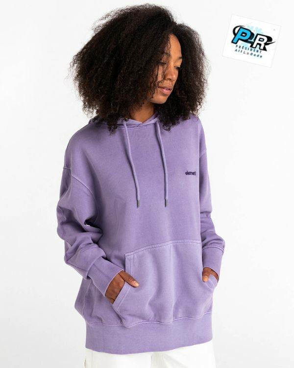 Hoodie violet unisexe Element