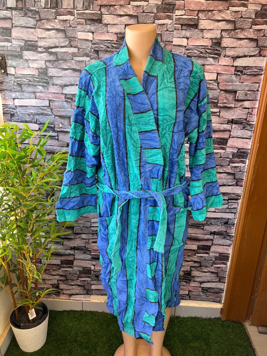 Peignoir doux en velours