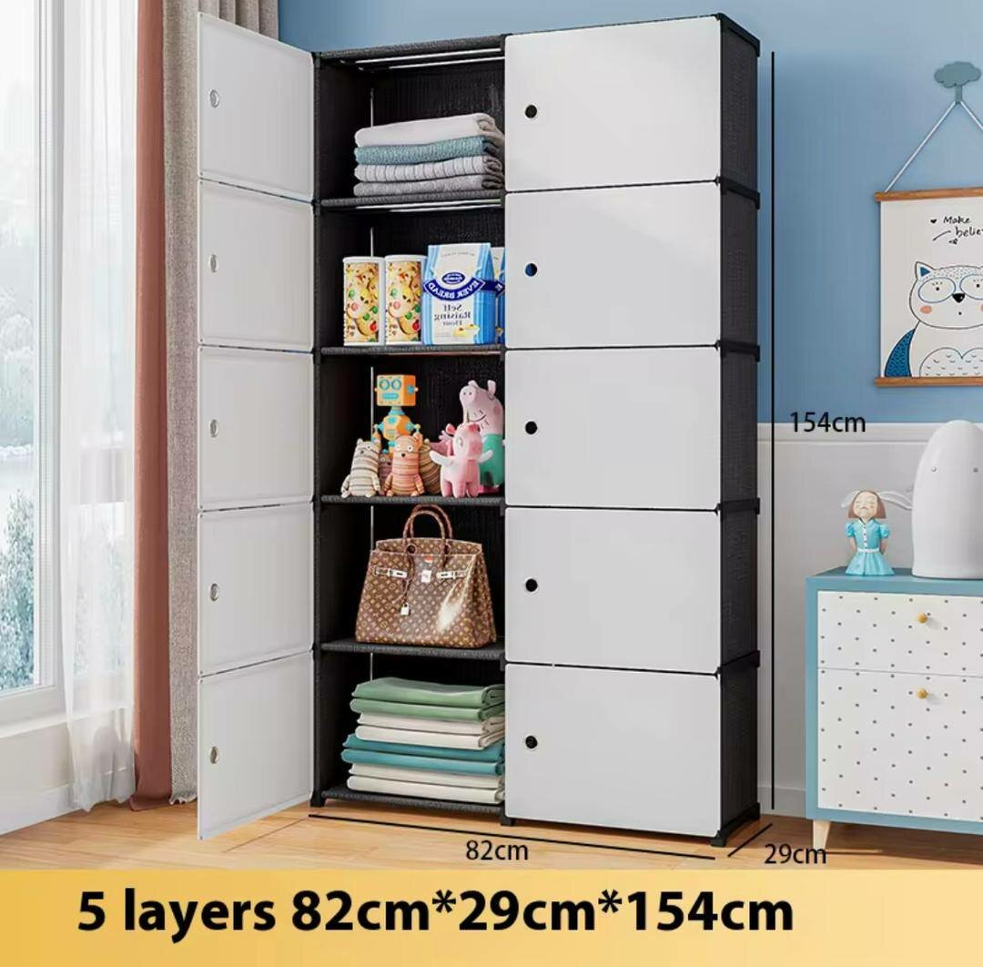 Armoire de rangement maniable