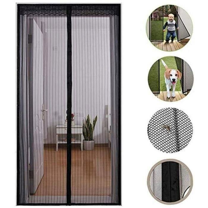 Rideau moustiquaire magnétique