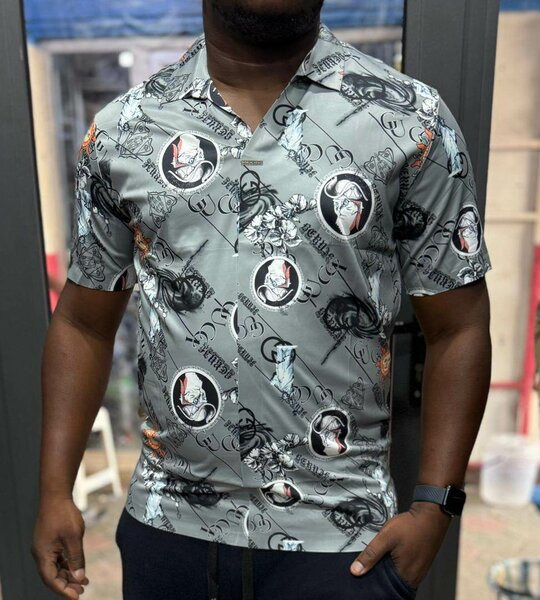 Chemise à motifs homme élégante