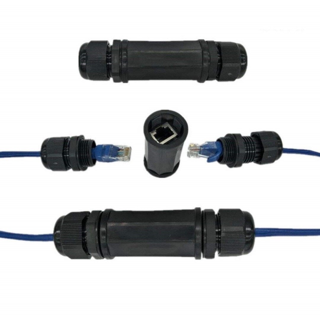 Cat6 /Cat5 Female to Female Adapter Weatherproof Connector