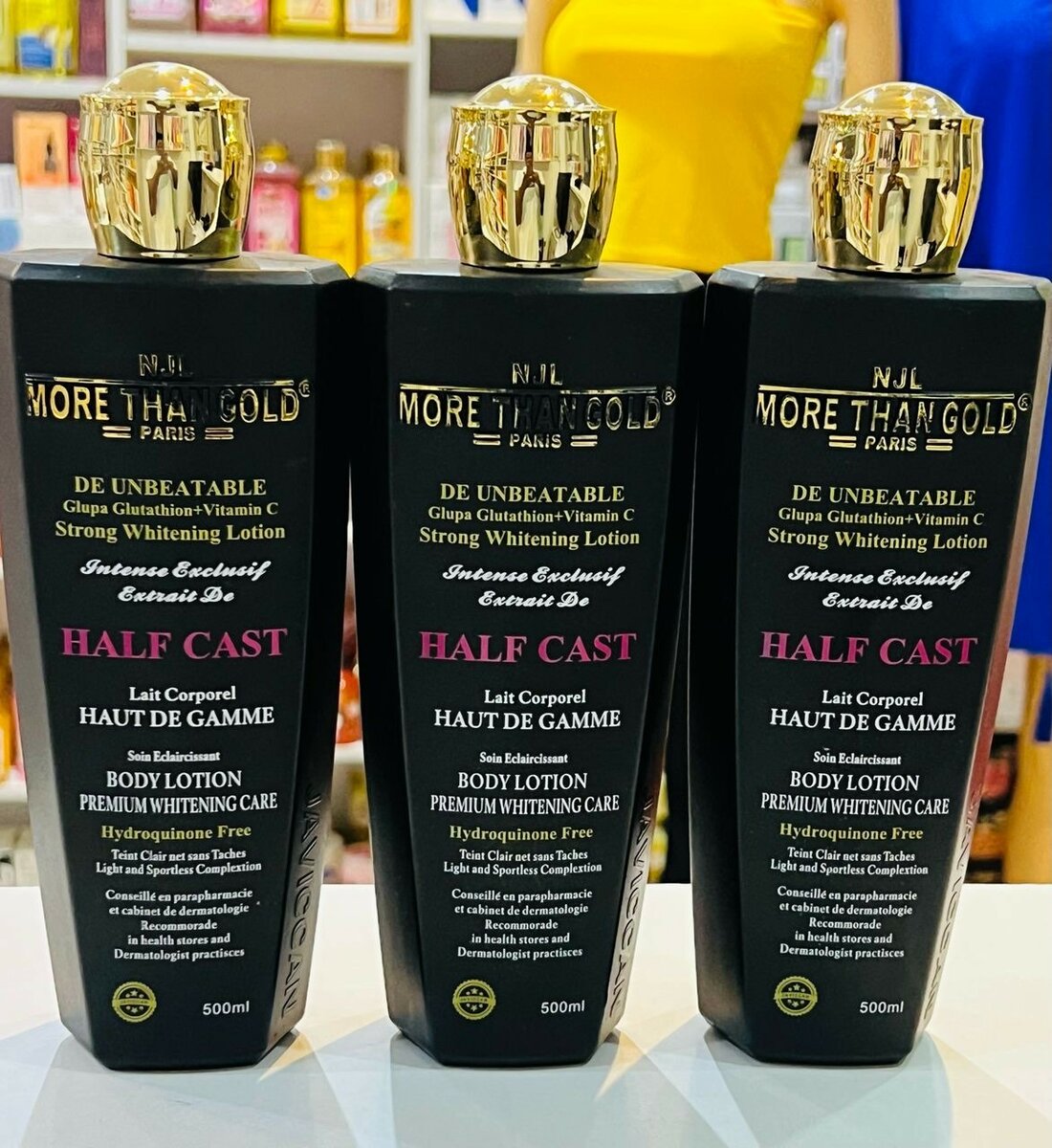 More Than Gold Half cast lotion