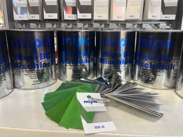 Подбор автокраски