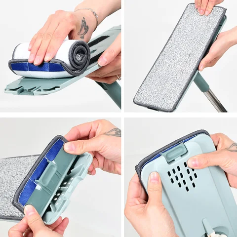 Vadrouille et sceau de ménage