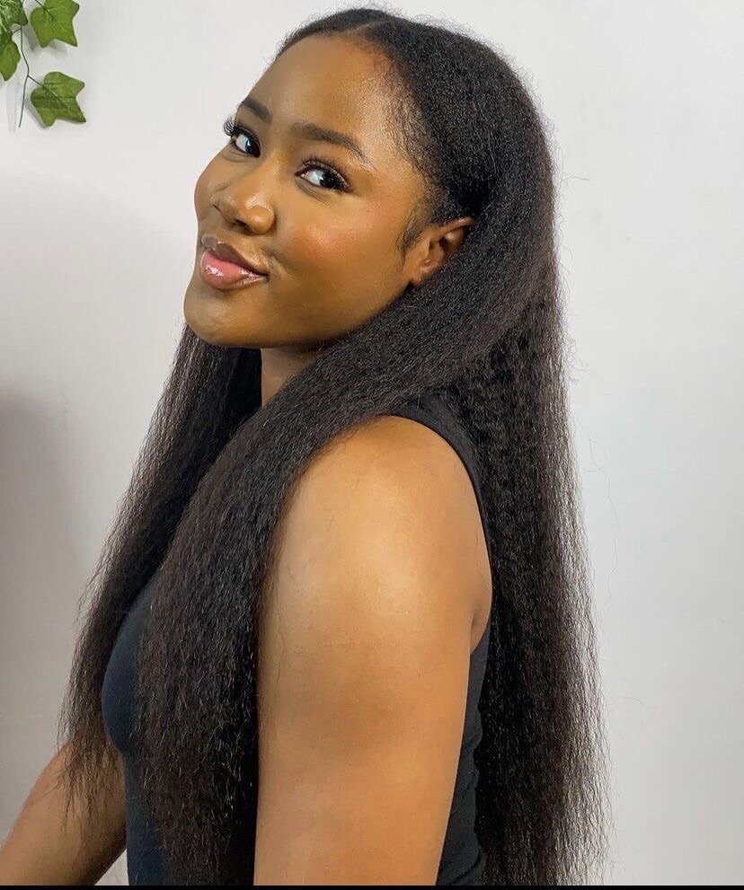 Tissage effet cheveux