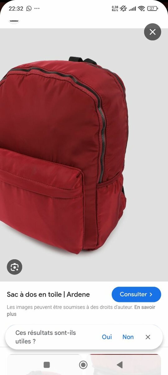 Sac à dos urbain avec poches multiples