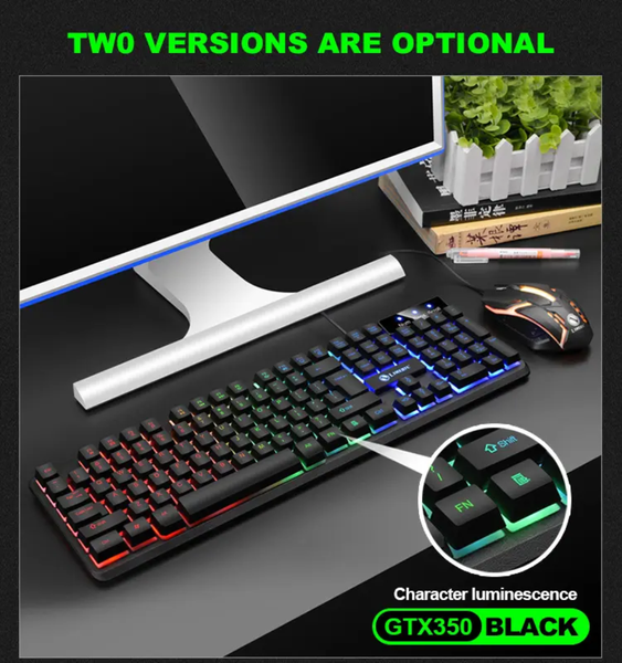 Clavier Rétroéclairé + SOURIS