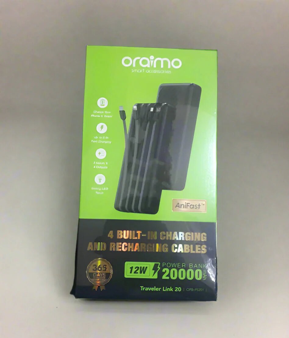 Power Bank 20000mAh Oraimo
