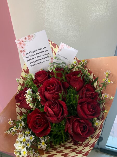 Bouquet de Roses Éclatantes