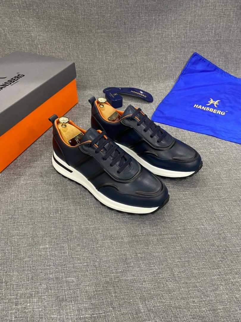 Baskets en cuir Hansberg