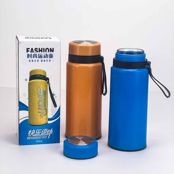 Sports Fashion Plastic Insulated Glass Water Bottle 500ml