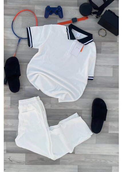 Ensemble Casual Blanc