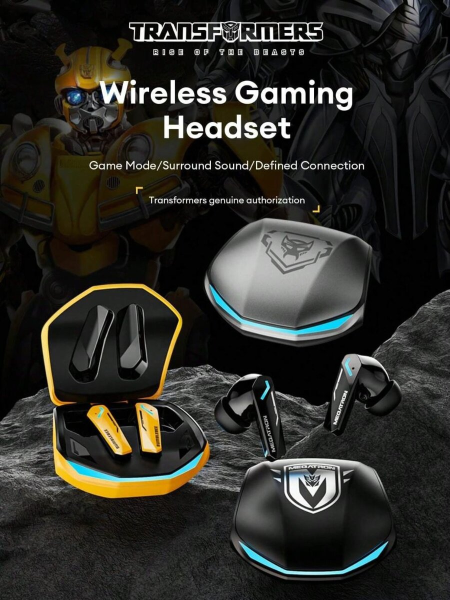 Transformer Earbuds T-10 For Gaming - PUBG