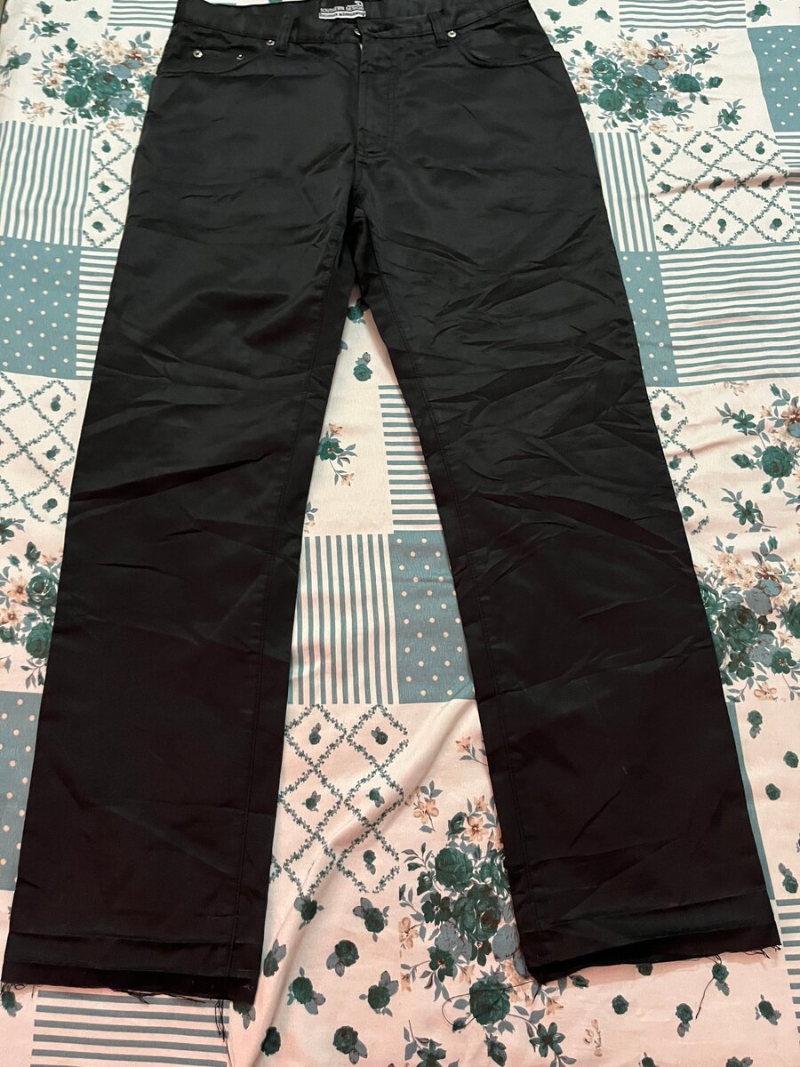 Pantalon noir classique homme