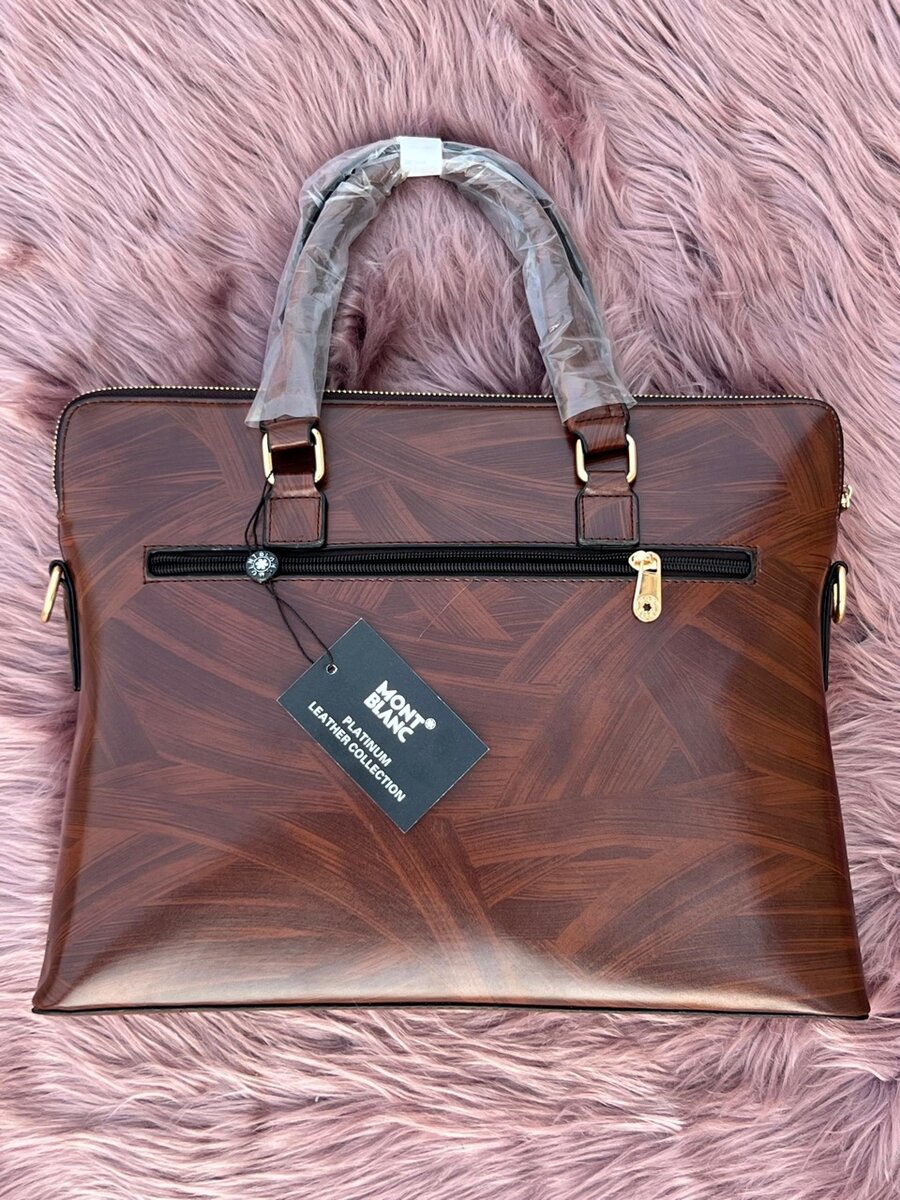 Vintage Montblanc Leather Laptop Bags