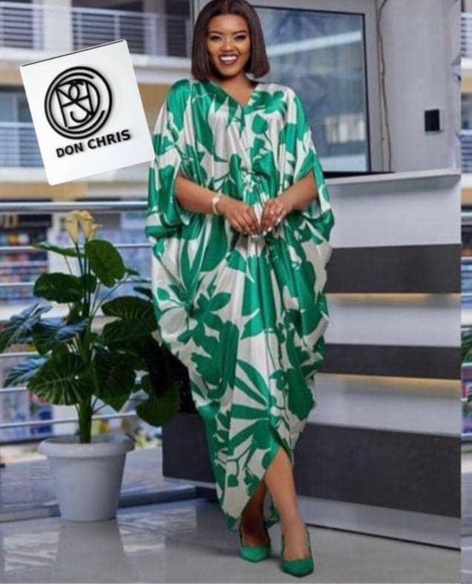 Robe Kaftan Chic Floral