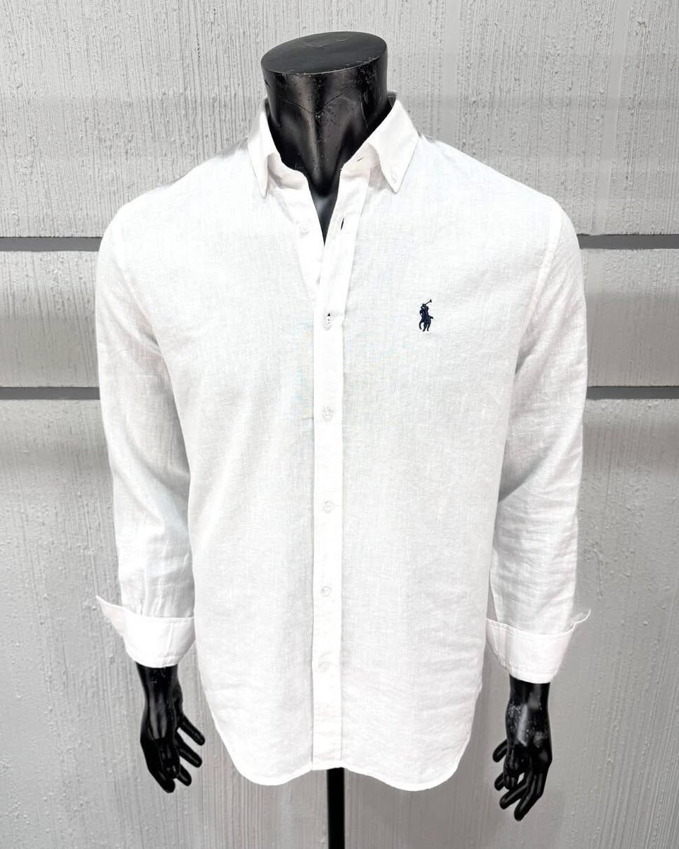 Chemise Homme en Lin Élégante