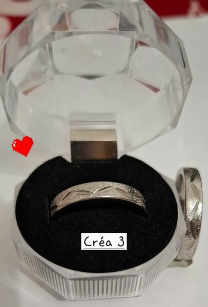 Bague en Argent Élégante