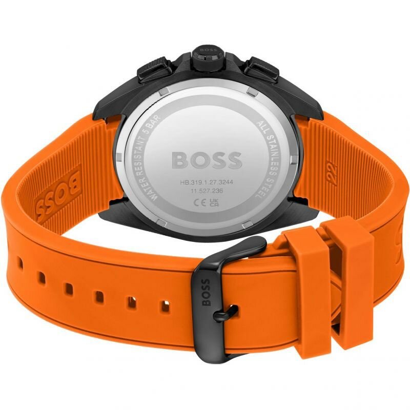 Hugo Boss Orange Rubber Strap Men's Watch - HB1513957