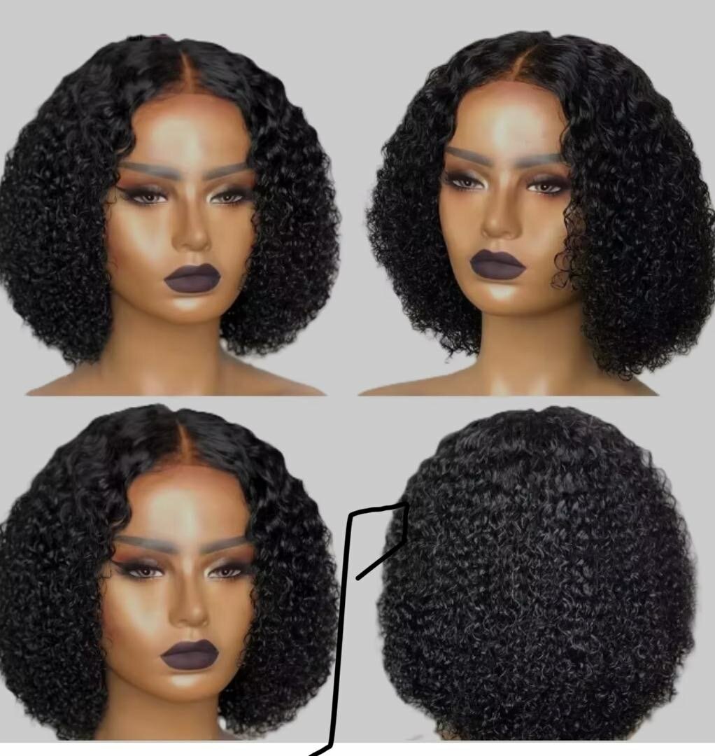 Perruque Bouclée Naturelle