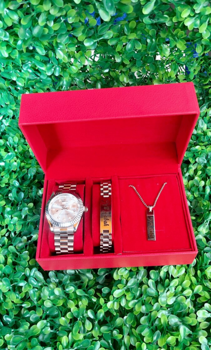 Men 3 in 1 wrist watch