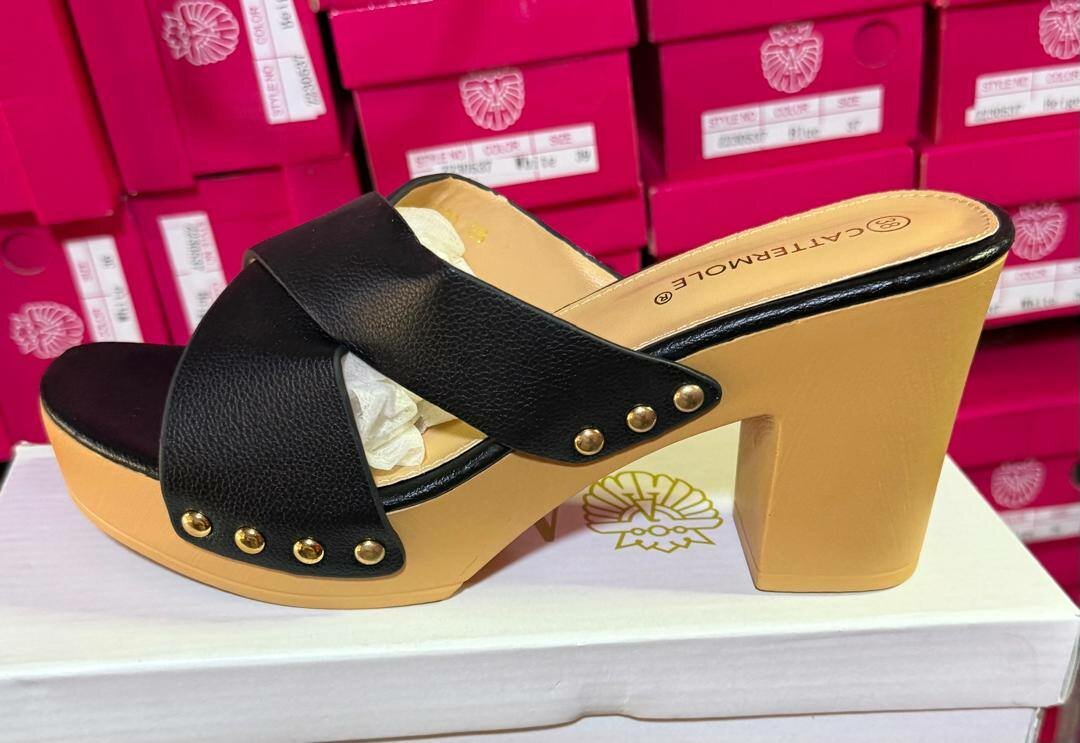 Mules à talons élégants pour femme