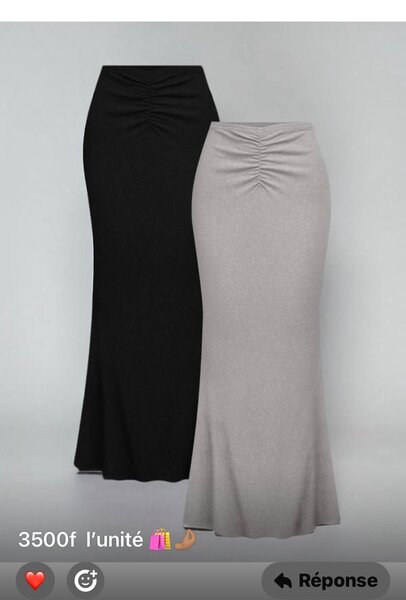 Jupe longue élégante femme