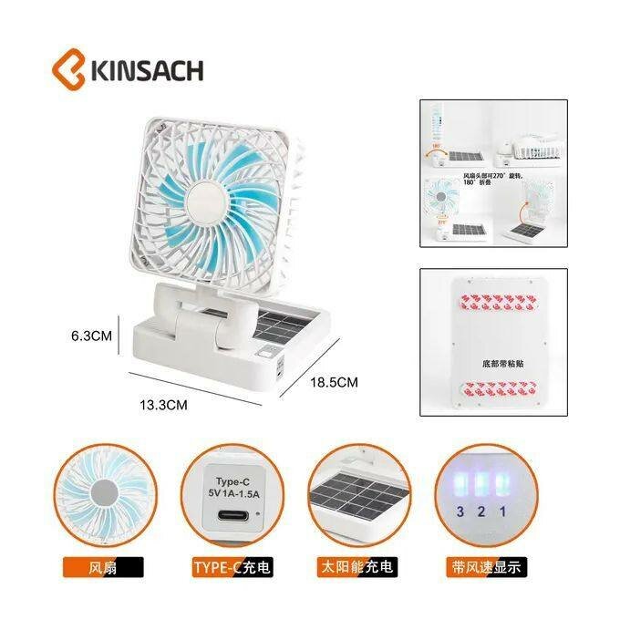 Mini Ventilateur Solaire Et Pl