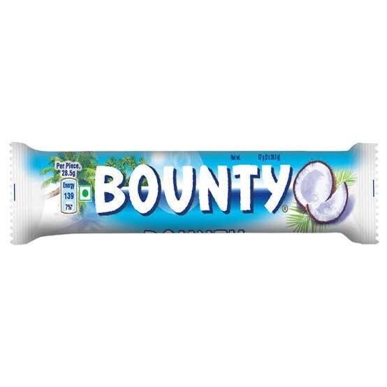 Barres chocolatées Bounty