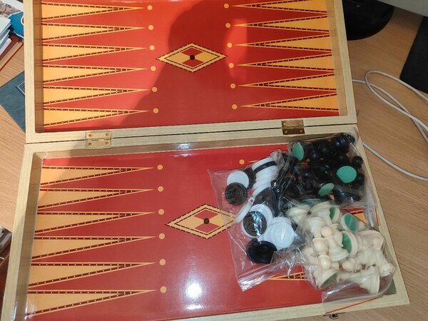 Шахматная доска 3 в 1