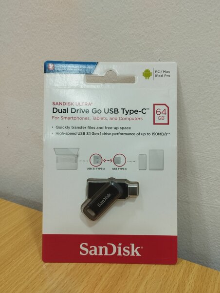 SanDisk ultra Dual drive Go USB type - C 64gb